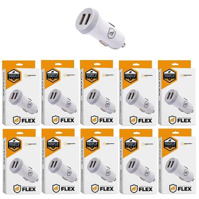 Carregador Veicular Flex no Atacado - Caixa Fechada 10 Unidades - Gshield
