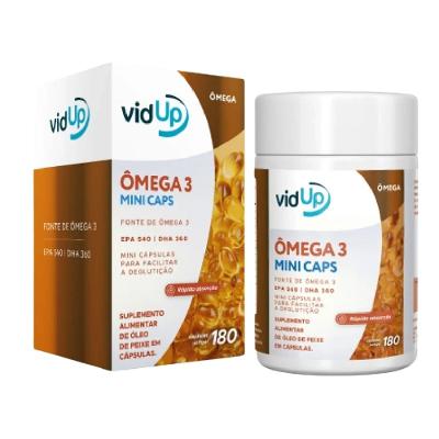 Ômega 3 Vidup com 180 Mini Cápsulas