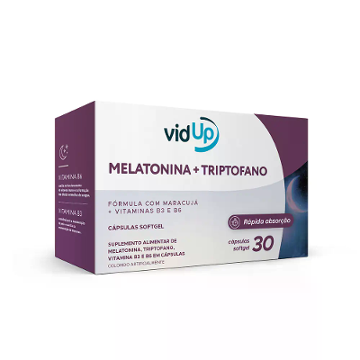 Melatonina+Triptofano Vidup 30 Cápsulas