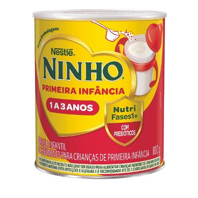 Fórmula Infantil em Pó Ninho Primeira Infância 1-3 anos Lata 800g