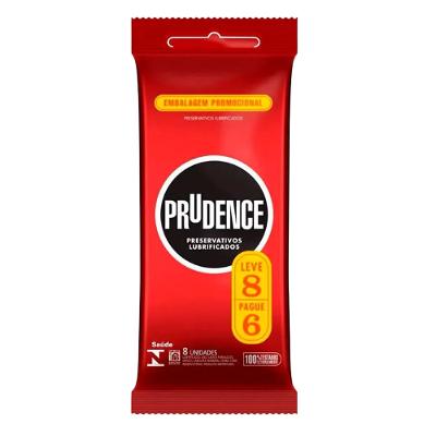 Preservativo Prudence Lubrificado Leve 8 Pague 6