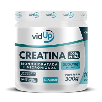 Creatina Suplemento Vidup 3000mg 100% Pura 300G