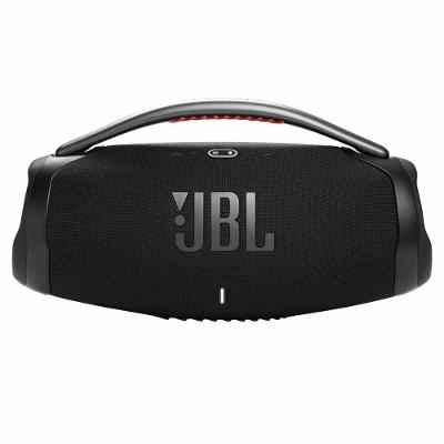 Caixa De Som Bluetooth JBL Boombox 3 Preta Até 24h de Reprodução IP67 À Prova d´água 130W