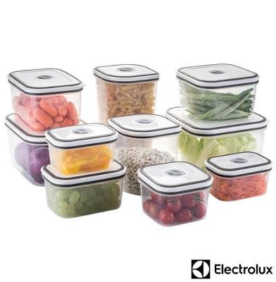 Jogo de Potes com 10 Peças com Tampa - Electrolux