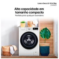 Lava e Seca 12Kg LG Smart Branca com 12 Programas de Lavagem - CV5012WC4 - 6
