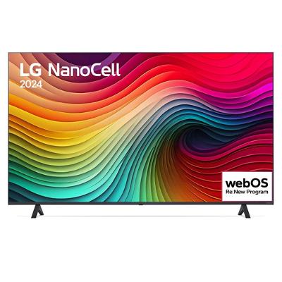 Smart TV 4K LG NanoCell 65" Polegadas 65NANO80TSA, Processador a5 Ger7 AI, Alexa, Controle Smart Magic e Wi-Fi
