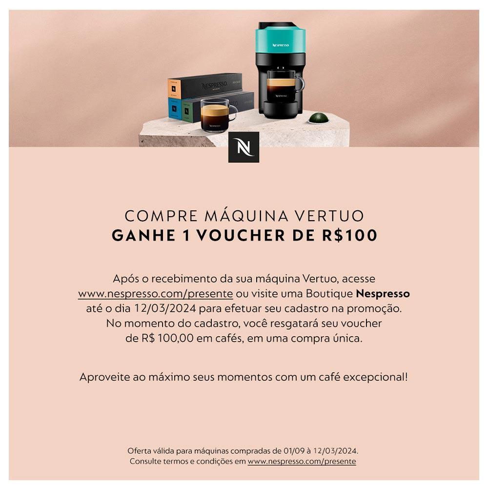 Cafeteira Nespresso Vertuo POP Vermelho Pimenta para Café Espresso Manual - GCV2BR - 3