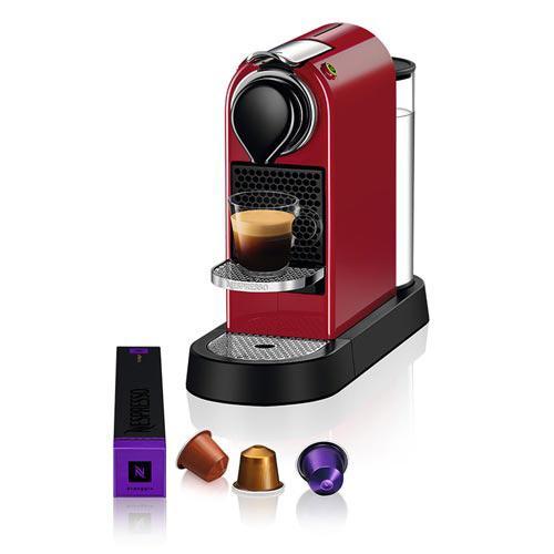 Cafeteira Nespresso CitiZ Vermelho Cereja para Café Espresso - C113-BR - 5