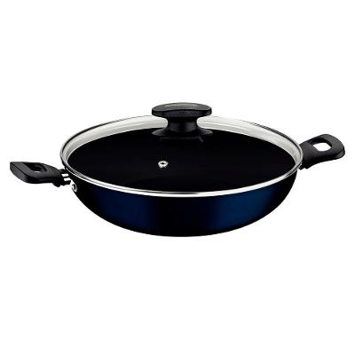 Panela Wok em Alumínio com 28 cm Ravena - Tramontina