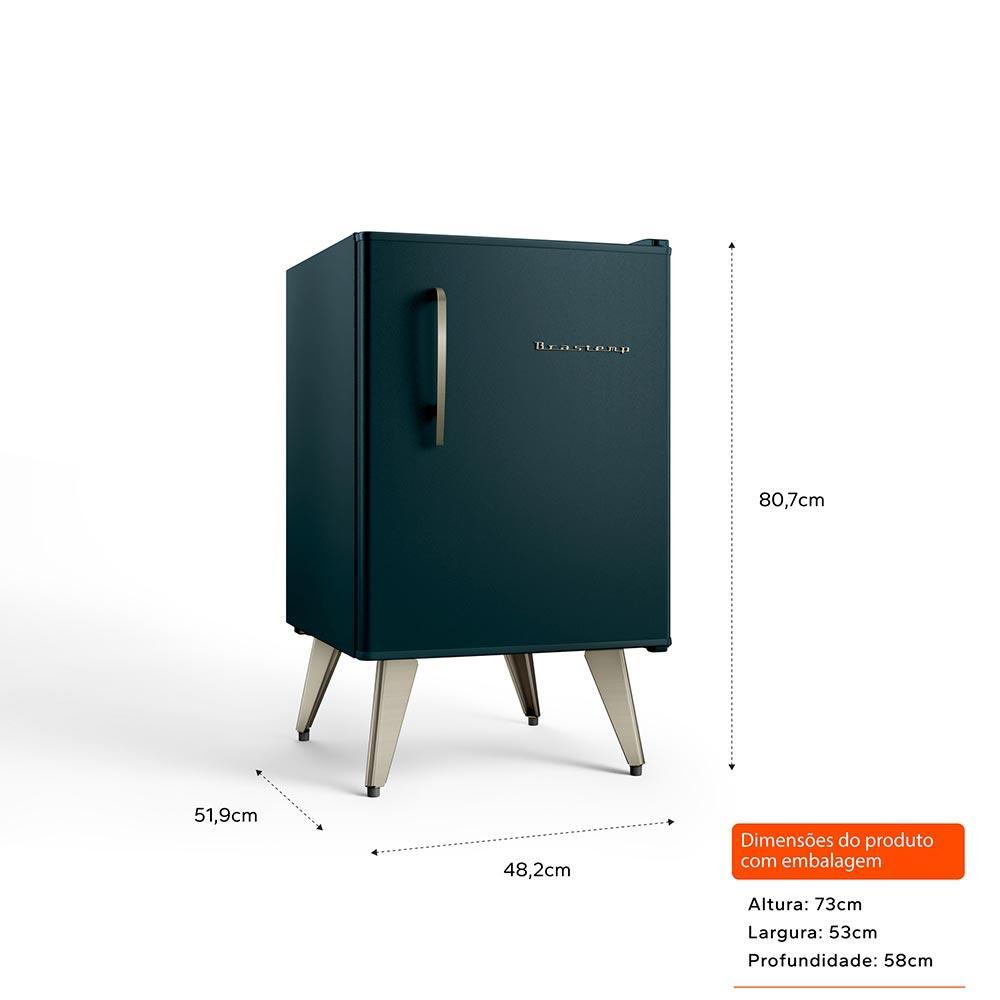 Frigobar Brastemp Retrô 76 Litros Green Jasper - BRA08HN - 3