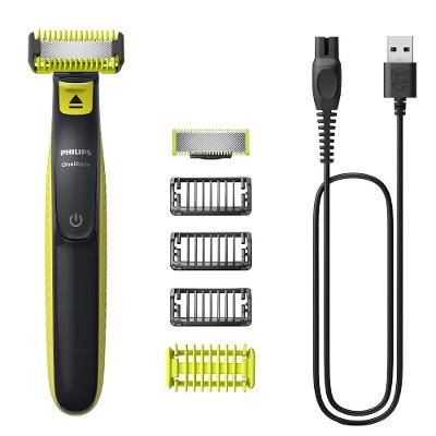 Aparador e Raspador Para Rosto e Corpo Walita OneBlade Uso Molhado sem fio - QP2824/10