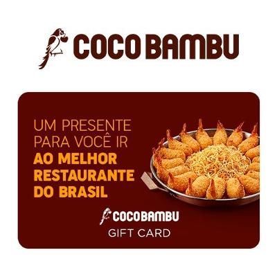 Gift Card Coco Bambu Imediato