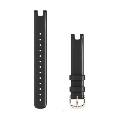 Smartwatch Pulseira Garmin Lily® (14mm) Preta de Couro