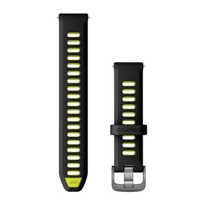 Smartwatch Pulseira Garmin Quick Release 18mm Preto e Amarelo