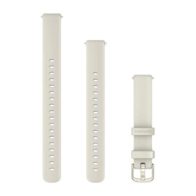 Pulseira Garmin Lily 2 (14mm) Branca Gold Silicone