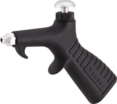 Pistola De Limpeza Ar Plástico Bico Curto Com Botão Pl006 - 