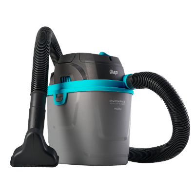 Aspirador de Pó e Água Portátil 1400W 150 mbar 5,5 litros Pequeno e Potente com Soprador WAP GTW COMPACT 127V