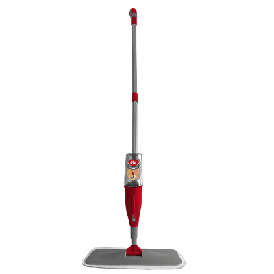 Vassoura WAP MOP Spray Praticidade na Faxina com Reservatório e Pano de Microfibra