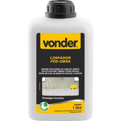 Limpador pós-obra 1l Vonder