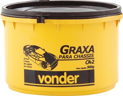 Graxa ca2 nlgi2 500g Vonder