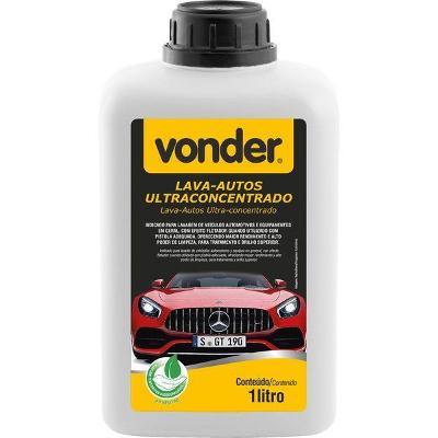 Lava auto ultraconcentrado limpeza e brilho 1 litro Vonder