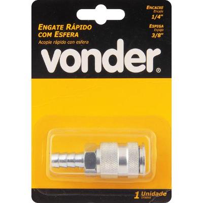 Engate Rapido Espigao 3/8" com 1 peça  Vonder