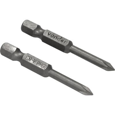 Jogo Bits/ponteiras Phillips Encaixe Sextavado 1/4 N Vonder