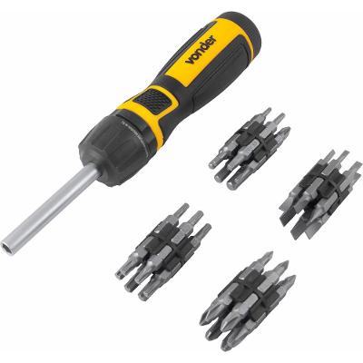 Jogo Bits/Ponteiras 49 peças Encaixe Sextavado 1/4'' Vonder