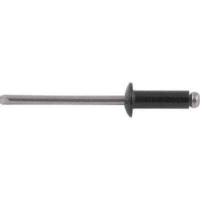 Rebite Alumínio Preto 3,2x19mm 319 com 1000 peças Vonder