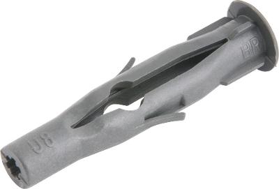 Bucha plástica 10x58mm p/ tijolo vazado c/ 50 peças Vonder