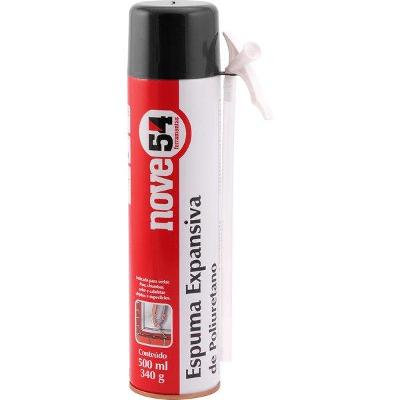 Espuma expansível poliuretano 500ml/340g - Nove54