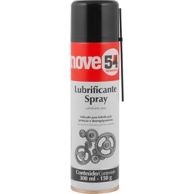 Lubrificante em Spray 300 Ml/150 G - Nove54
