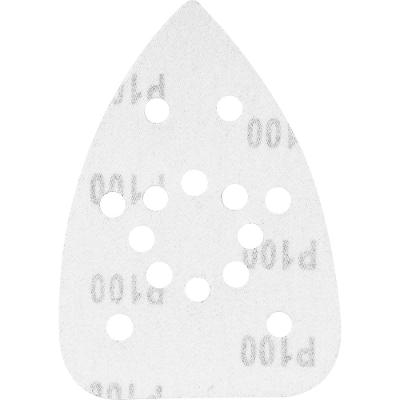 Lixa Delta Costado em Pluma 140x140x93mm G100 10 pçs Vonder