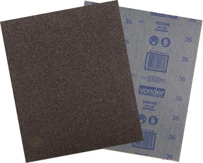 Lixa folha ferro g220 225x275mm vdk-46 com 50 peças Vonder