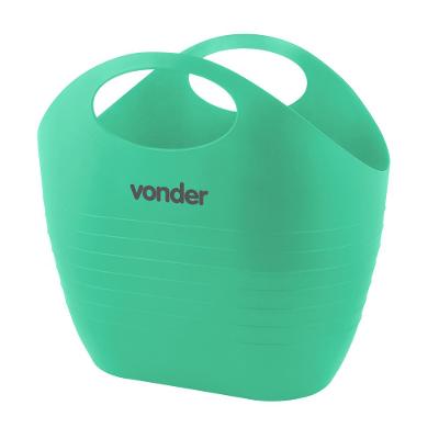 Bolsa Plástica Multiuso 8,5 Litros Verde Vonder