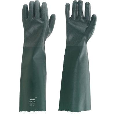 Luva Pvc Palma Áspera Forro 56cm Pav0056 05 Pares Vonder