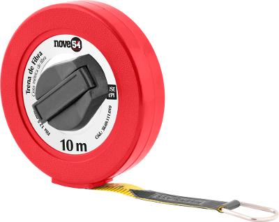 Trena fibra 10mx12,5mm longa fechada - Nove54