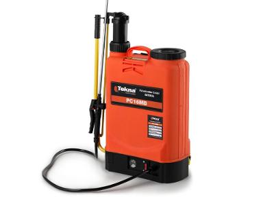 Pulverizador Costal 8Ah Tanque 16L Tekna Pc16Mbtk