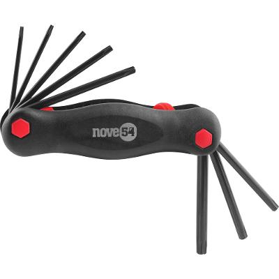 Jogo de Chaves Hexalobular T9 à T40 com Suporte - Nove54
