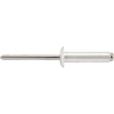 Rebite Repuxo De Alumínio 4,8x25,0mm Mandril Aço Com 50 Peça