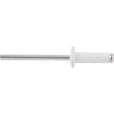 Rebite Alumínio Branco 3,2x12,0 com 100 peças - Nove54