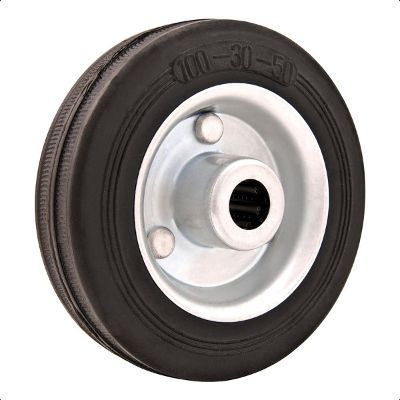 Roda De Borracha 5 Leve 100kg Vonder