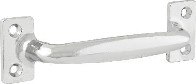 Puxador Tipo Alça 120mm Metálico Niquelado - Nove54