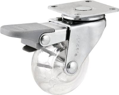 Rodizio Giratório Freio 1.3/8 Leve 20kg Poliuretano Vonder