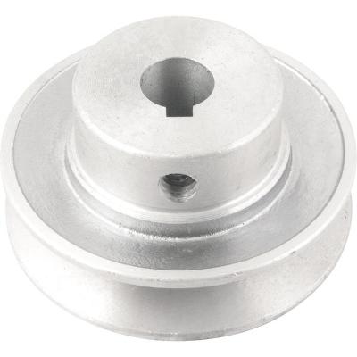 Polia Alumínio 1 Canal Perfil A 70mm com Furo 14mm - Vonder