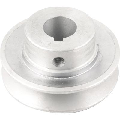 Polia Alumínio 1 Canal Perfil A 70mm com Furo 19mm Vonder