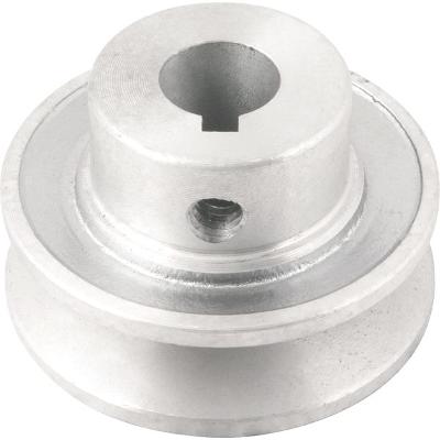 Polia Alumínio 1 Canal Perfil A 60mm com Furo 5/8" Vonder