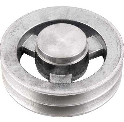 Polia alumínio 160mm 2 canais perfil b Vonder