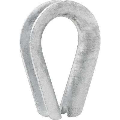 Anilha p/ cabo de aço 5/8" pesado galvanizada Vonder Plus