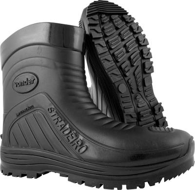 Bota de Pvc Preta Cano Médio s/ Forro 40 Vonder Plus